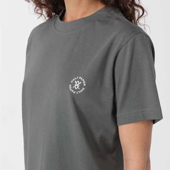 Daily Paper 100% Cotton Short Sleeve T Shirt in Chimera Green - Size XL - Picture 2 of 14